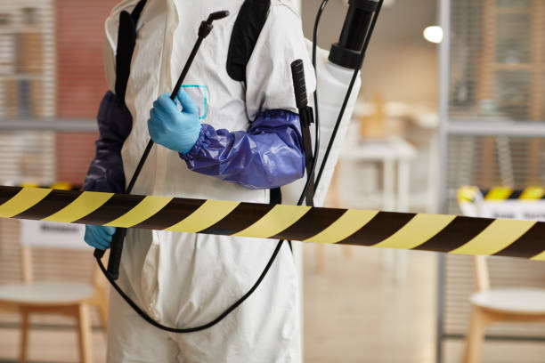 Professional Infectious Disease Decontamination technician working in Moline, MI